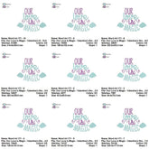 Our Love Is Magic - Valentine's Embroidery Design (7 Sizes) - FineryEmbroidery